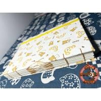 ราคา สมุดทำมือ กระดาษถนอมสายตา 100 ปอนด์ (200 แกรม) A5 120 หน้า ปกผ้า (43322031842)