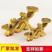 ราคา ช้างมงคลผู้ผลิตช้างเครื่องประดับมงคลเครื่องประดับรุ่ยอี๋ฟู่กุ้ยบ้านขายส่งงานฝีมือทองเหลือง เคทีเอ็กซ์ที (50800617958)