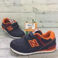 ราคา New balance 574 /วัดด้านใน16.5/รองเท้าเด็กมือสองแบรนด์แท้ (2788092596)