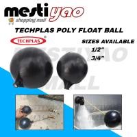 ราคา Techplas 1/2 3/4 Poly Float Ball สําหรับถังน้ํา Float Valve/Pelampung Tangki Air (40401900980)