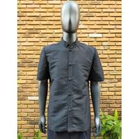 ราคา เสื้อไหมชาย เสื้อผ้าไหมชาย เสื้อผ้าไหมญี่ปุ่น คอพระราชทาน คอตั้ง สีดำ ซาฟารี (4569019168)