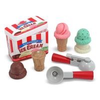 ราคา Melissa & Doug Scoop & Stack Ice Cream Cone Playset ชุดตักไอติม (25938111337)
