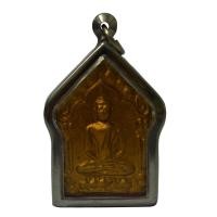 ราคา พระขุนแผน หลวงปู่ทิมวัดละหารไร่ จังหวัดระยอง หลังตะกรุด พร้อมกรอบ แถมสร้อยคอ (40604122608)