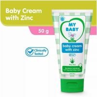 ราคา My Baby Cream With Zinc 50gr - MYbaby Diaper Rash Cream - Baby Diaper Rash Lotion - Rash Lotion (25232191255)