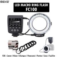 ราคา Meike FC100 LED Macro Ring Flash สำหรับกล้อง DSLR และ Mirrorless (15910166774)