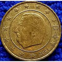 ราคา เหรียญ​ยูโร​ เบลเยี่ยม​ Belgium, 10 Euro Cent,​(รุ่น​Albert II), #1896, ใช้แล้ว (19230860292)
