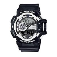 ราคา Casio G-Shock นาฬิกาข้อมือผู้ชาย สีดำ/สีขาว สายเรซิ่น รุ่น GA-400-1ADR (261365360)