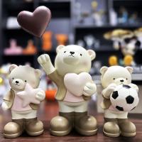 ราคา ความมีชีวิตชีวา หมี ชุดสามชิ้นกระปุกออมสินหมีเครื่องประดับตู้ทีวีอุปกรณ์โซฟาพิธีขึ้นบ้านใหม่ของขวัญบ้านหมีตกแต่ง (29123138379)