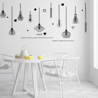 ราคา สติ๊กเกอร์ติดผนัง สติ๊กเกอร์ติดผนัง โคมไฟติดผนัง โคมไฟติดผนัง UK 90X60 (40605788074)