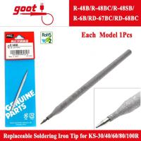 ราคา GOOT เปลี่ยนหัวแร้งสําหรับ KS-30R/KS-40R/KS-60R/KS-80R/KS-100R Long Life Ultra ทนทานบัดกรีเคล็ดลับเครื่องมืออุปกรณ์เสริม (42501767503)
