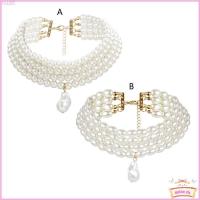 ราคา DALE สร้อยคอยาวแบบโชคเกอร์ มุกเทียม สร้อยคอมุกเทียมสำหรับเครื่องประดับ (44850940048)