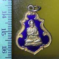 ราคา A062 เหรียญสมเด็จโต พรหมรังสี กะไหล่ทองลงยาน้ำเงิน หลังยันต์ นะโมพุทธายะ (6560280022)