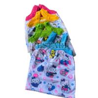 ราคา (L XL) WHOLESALE 12 ชิ้น GIRLS SINGLETS DOZENS OF WOMENS UNDERSHIRTS FULL HELLO KITTY SCREEN PRINTING (41469615853)