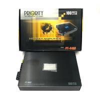 ราคา เพาเวอร์แอมป์ติดรถยนต์ดีๆ PRIORITY รุ่น PT-446F CLASS AB 4CH (11644711885)