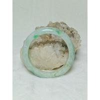 ราคา กำไลหยกพม่าแท้ % สีขาวเขียว (27088866891)