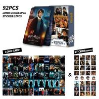 ราคา คอลเลกชันการ์ด Harry Potter Photocard ชุดการ์ด Lomo ของขวัญสะสม การ์ด 60 ชิ้นพร้อมสติกเกอร์ 32 ชิ้น (42657144869)