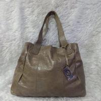 ราคา กระเป๋าหนังแท้100%สีเทาทรงช๊อปปิ้งหรือเดินทางได้แบรนด์FRANCESCO BIASIA(รหัส มั่ง4) (16298635801)