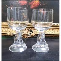 ราคา แก้ว Super Nikka Whisky ใหม่ขาแก้วแกะสลักเป็นรูปน้องหมาป่า (28254892496)