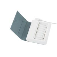 ราคา IKEA ที่ชาร์จแบตเตอรีมีฝาปิด, เทา-เขียว (11944565834)