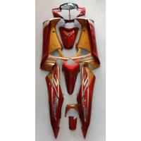 ราคา แถมน็อตทั้งชุด ชุดสี wave 125 i ไฟเลี้ยวบังลม (w125 i เก่า)สีแดงแก้วตัดส้ม เฟรมเวฟ125iเก่า เฟรมเวฟ 125 sไฟเลี้ยวบังลม (12298235138)