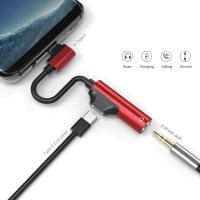 ราคา Type C To 3 . 5 mm Audio Adapter 2 In 1 อุปกรณ์ชาร์จ Usb C To หูฟังสําหรับ Compatible For iPad 2018 Pro Letv , Etc (5277659656)
