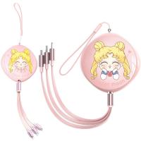 ราคา เซเลอร์มูน 3 in 1 Micro USB Type C Super Fast Charging Cable USB sailormoon (17384051423)
