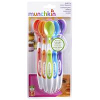 ราคา Munchkin : MNK10062 ช้อนสำหรับเด็ก Six Soft-Tip Infant Spoons (1641181470)