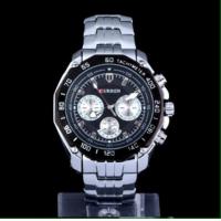 ราคา Curren นาฬิกาข้อมือสุภาพบุรุษ สายสแตนเลส รุ่น 8077 ของแท้ (1394789)