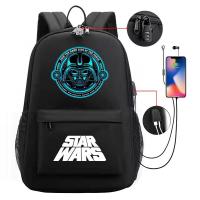 ราคา Star WAR Student Schoolbag Men Large Capacity Backpack (27006317234)
