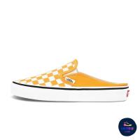 ราคา [ของแท้ ส่งไว จากไทย] VANS CLASSIC SLIP-ON MULE (CHECKERBOARD) CADIUM YELLOW (15898103399)