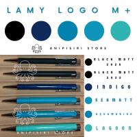 ราคา Lamy Logo M+ ballpoint pen Lagoon / Indigo / Sea Matt / Aqua Marine / Balck Matt 2020 / Balck Matt 2022 (19268209503)