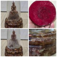 ราคา พระบูชาหลวงพ่อโสธร ภปร.เนื้อกระเบื้องหลังคาโบสถ์ผสมแบงค์ 500 ปี 39 ปั้มตรายางวัด ตั้งหน้ารถครอบแก้ว หน้าตัก 1.5 นิ้ว สูง (25768516162)