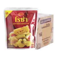 ราคา โรซ่า ผักกาดดองเผ็ดหวาน 145 ก. x 6 (ROZA Green Mustard Spicy Sweet 145 g x 6) (19787375475)