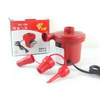 ราคา เครื่องสูบลม ที่สูบลมไฟฟ้า 3 หัว AC electric air pump 3 in 1 รุ่น HT-196 (สีดำ) สูบของเล่นเป่าลมได้ (1086777828)