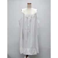 ราคา ชุดนอนกระโปรง ชุดนอนสายเดี่ยว SECRET TREASURES #3X สีขาว ปักทั้งตัว แต่งลูกไม้ น่ารัก นุ่ม ใส่สบาย ใหม่มาก (43002228543)