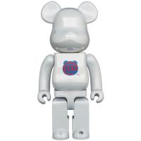 ราคา (ของแท้) BE@RBRICK 20th Anniv. 1st MODEL WHITE CHROME 400％ (Bearbrick) (11272038403)