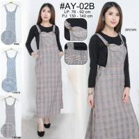 ราคา KATUN กระโปรงโดยรวม AY-02B OVERALL COTTON ยืดพรีเมี่ยมไม่มีด้านใน LP76-92CM PJ130-140CM (28365238363)