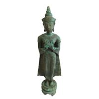 ราคา พระบูชาสมัยอยุธยาศิลป์ทรงเครื่อง ขนาดสูง ๒๗ นิ้ว ด้านล่างดินเดิมๆ พระสวยสมบูรณ์มากครับ (26886218029)