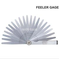 ราคา ฟิลเลอร์เกจ 4นิ้ว 17ใบ 0.02-1.00มม Feeler Gage 4" (100mm) ฟิลเลอเกจ INSIZE (อินไซส์) รุ่น 4602-17 (5083750510)