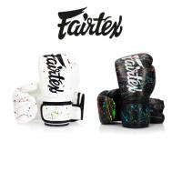 ราคา นวมชกมวยไทย แฟร์แทกซ์ Fairtex Boxing Gloves BGV14 Painter White/Black Training Sparring gloves หนังไมโครไฟเบอร์ (23916828084)