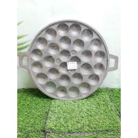 ราคา รางขนมครก เบ้า /พิมพ์ขนมครก /กระทะขนมครก เหล็กหล่อ 28 หลุม ขนาดกว้าง 33 ซม (7232593786)