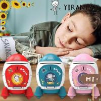 ราคา ยี่รัน กระปุกออมสิน,พร้อมสติกเกอร์การ์ตูนพื้นที่จรวดรูปร่างกล่องเงิน,คุณภาพสูงน่ารักอเนกประสงค์พลาสติกกล่องเงินสดเด็กของขวัญของเล่น (40807054187)