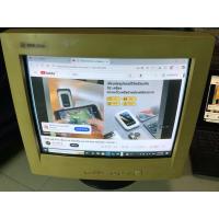 ราคา มือ2 จอแก้ว สีขาวออกเหลือง 17“ Five star model:F70 BX สภาพพอใช้/จอนูน15“ Compaq presario MV500,จอนูนIBM 17”,Monitorโบราณ (27075310715)