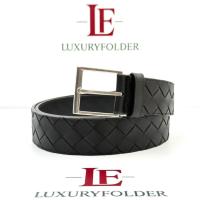 ราคา เข็มขัด BOTTEGA VENETA รุ่น 629844 V3US3 (4 CM.) LAMBSKIN สี nero (ดำ) ของแท้ 100% (41167084538)