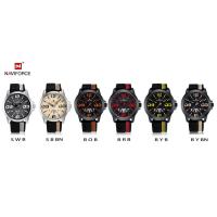 ราคา นาฬิกาผู้ชายnaviforce watch แท้ NF9123 สายหนัง มีไห้เลือก 6 สี สินค้าพร้อมส่ง (4204564903)