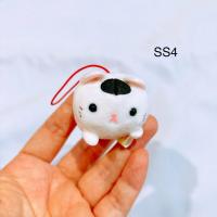 ราคา พวงกุญแจ ตุ๊กตา มือสอง ก้นถ่วง แมว แมววัว แมวลายวัว อมูส amuse (26274955502)