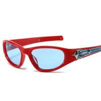 ราคา ▥ แว่นกันแดด Y2k ทรงกลมแนวอนาคตทรงรีสปอร์ตแว่นกันแดดอินเทรนด์เฉดสีแฟชั่นวินเทจพังก์แว่นตา (43958538243)