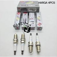 ราคา IRIDIUM LASER SPARK PLUG NGK JAZZ CRV MOBILIO HRV FREED CITY CIVIC BRV IZFR6K11S ราคาเดิมสําหรับ 4 ชิ้น (49651350584)