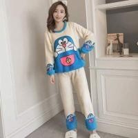 ราคา ชุดนอนนาโนนุ่มๆโดเรม่อน​ (759301219)