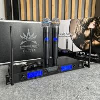 ราคา PROEUROTECH ET-777A NEW ไมค์ลอยมือถือคู่UHFความถี่ใหม่ กสทช (21157397677)